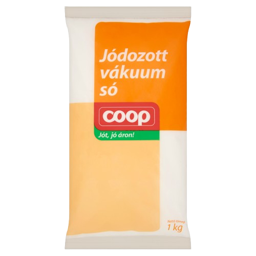 COOP JÓDOZOTT FINOM VÁKUUMSÓ 1KG