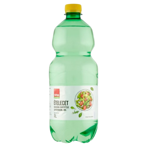 Coop ételecet biológiai erj.10% 1l
