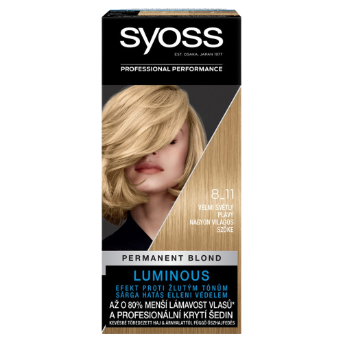Syoss Color hajfesték 8-11 nagyon világos szőke