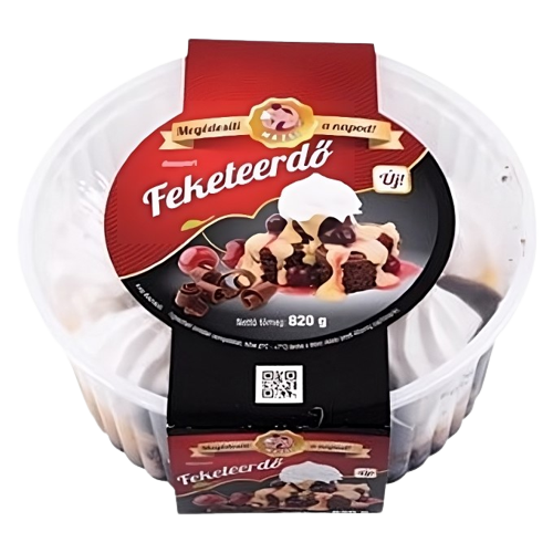 Feketeerdő torta 820g