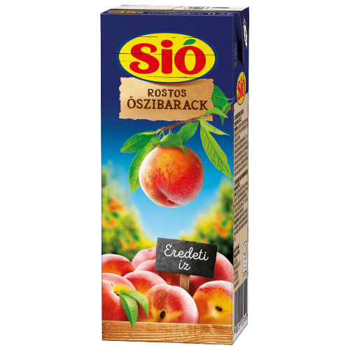 Sió őszibarack gyümölcsital 20% 200ml