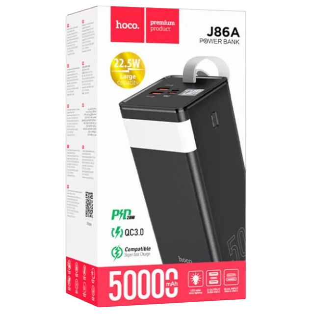 Hoco J86A powermaster 22,5W 50000mAh