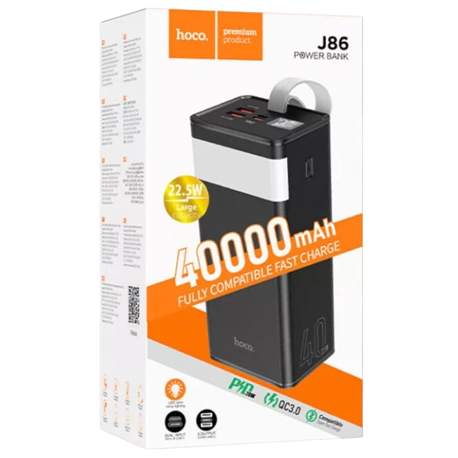 Hoco J86 PD20w QC3,0 40000mAh