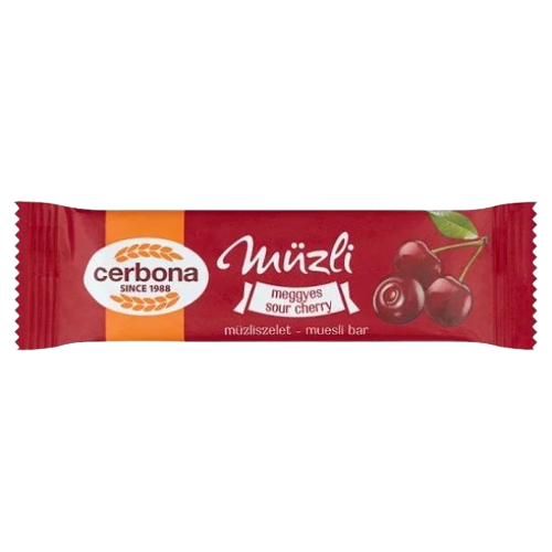 Cerbona müzli szelet meggyes 20g