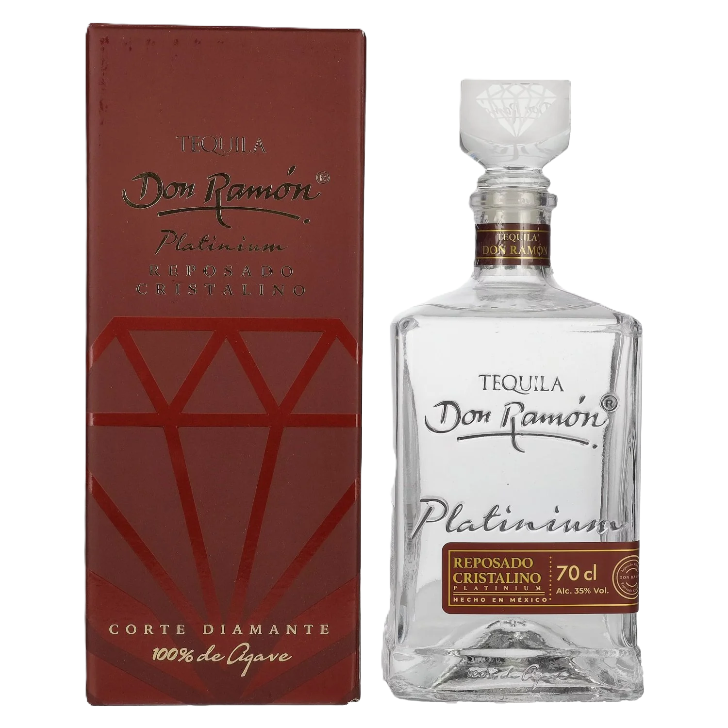 Don Ramón Platinum Reposado Cristalino 0.7l 35%