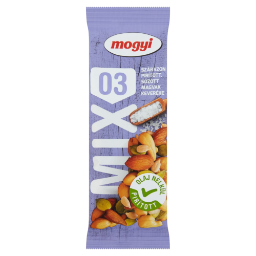 Mogyi Mix 03 szárazon pirított, sózott magvak keveréke 70g