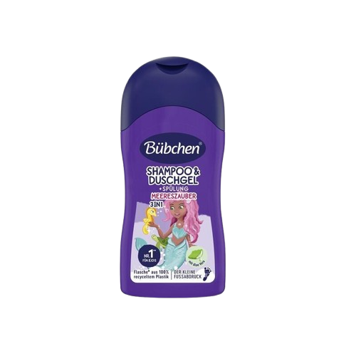 Bübchen 50ml sellő 3:1 sampon balzsam tusfürdő