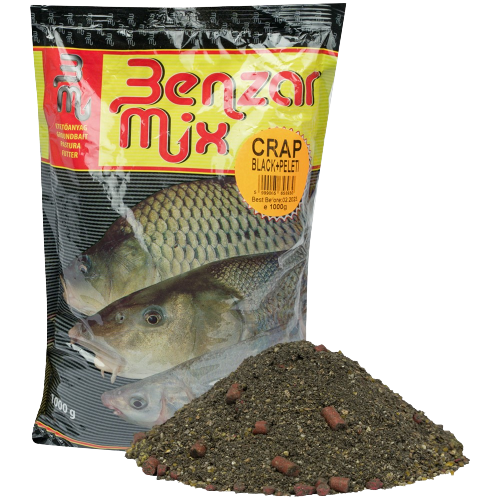 BENZAR MIX PONTYOS PELLETES FEKETE 1KG