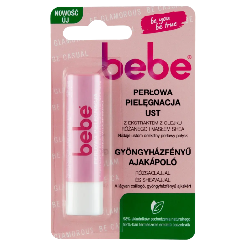 Bebe gyöngyházfényű ajakápoló 4.9g