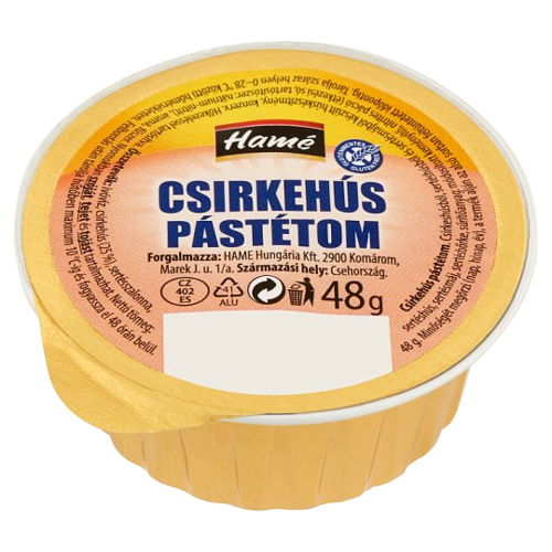 Hamé pástétom csirkehús 48g