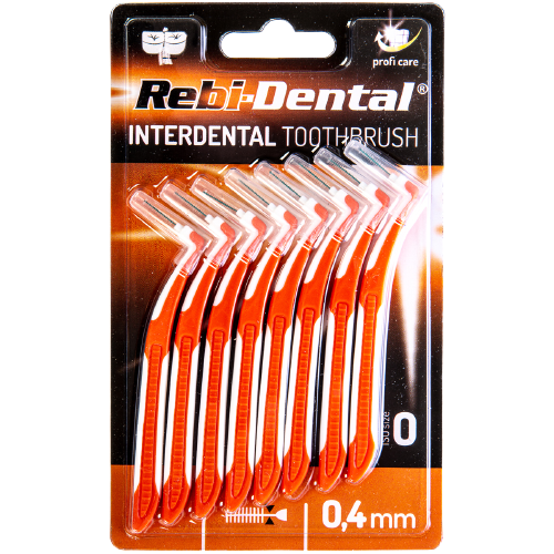 Rebi-Dental fogköztisztító kefe 0.4mm 8db