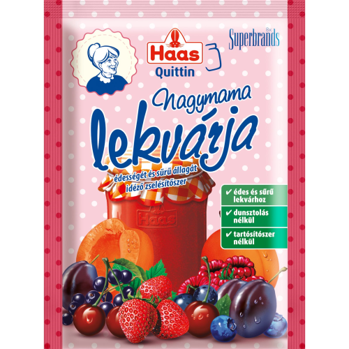 Haas Quittin Nagymama lekvárja zselésítő 20g