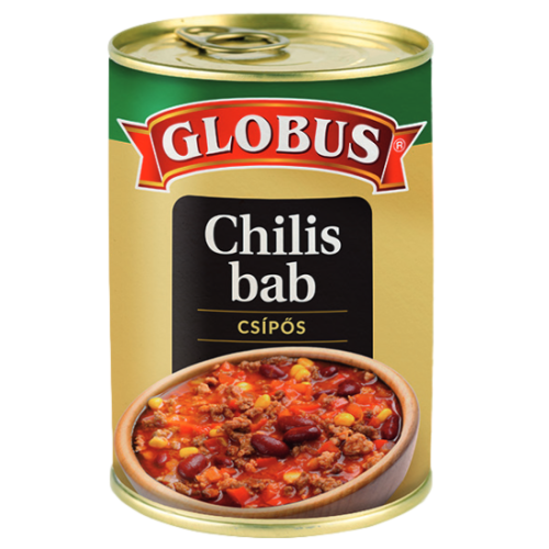 Globus csípős chilis bab 400g