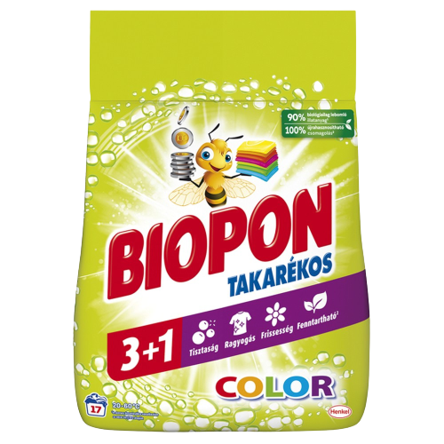 Biopon Color mosópor 17 mosás 1.02kg