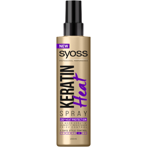 Syoss hővédőspray keratinnal 200ml
