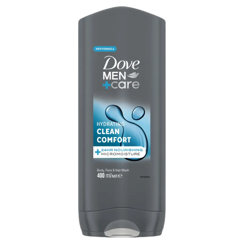 Dove Men tusfürdő Clean Comfort 400ml