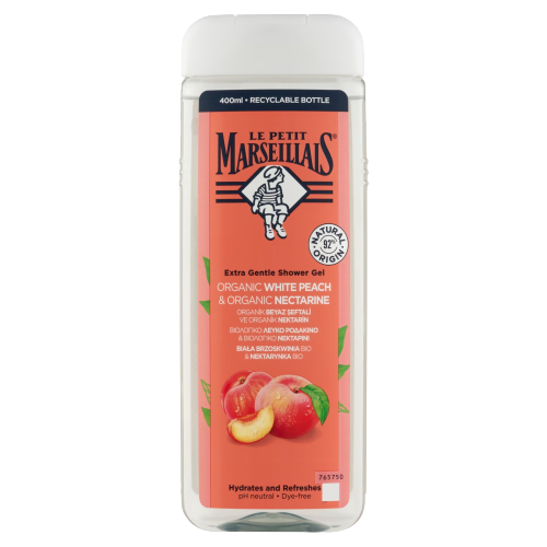 Le Petit Marseillais Extra D őszibarack nektarin tusfürdő 400ml