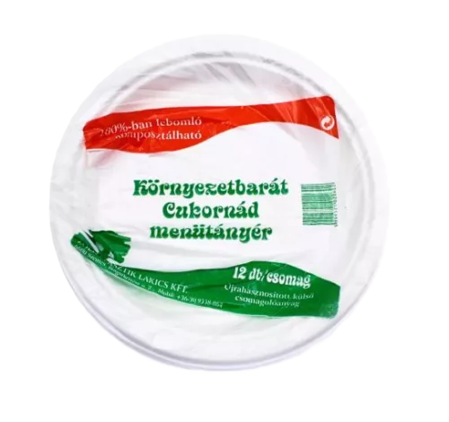 Cukornád menütányér 12db