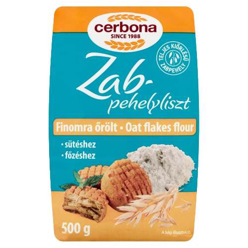 Cerbona zabpehelyliszt 500g         