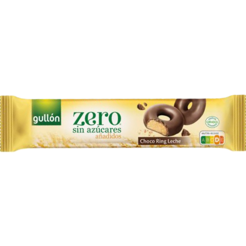 Gullon csokis karika hozzáadott cukor nélkül 128g 