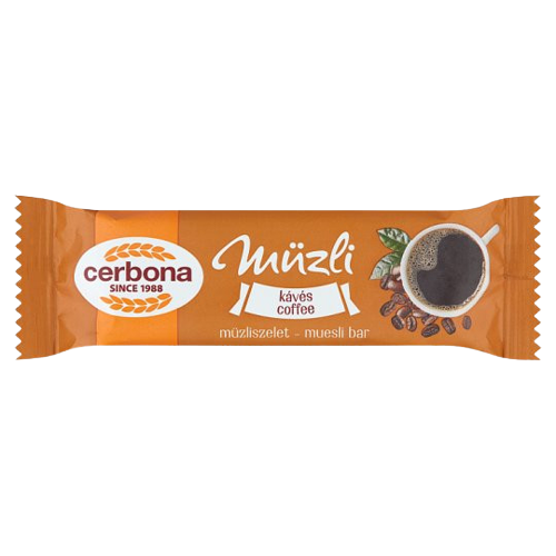 Cerbona kávés müzliszelet 20g