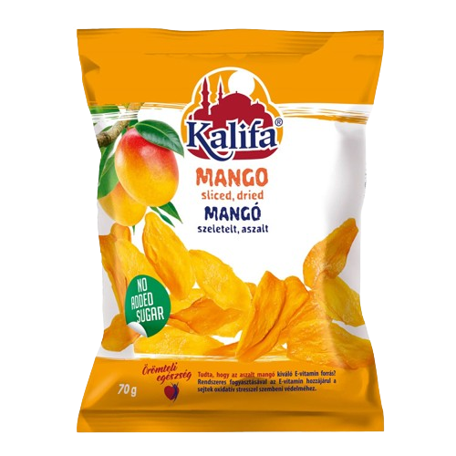 Kalifa mangó szeletelt,aszalt 70g