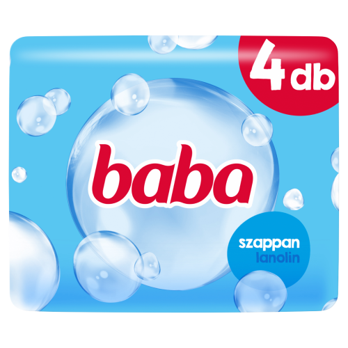 Baba szappan lanolin 4x90g