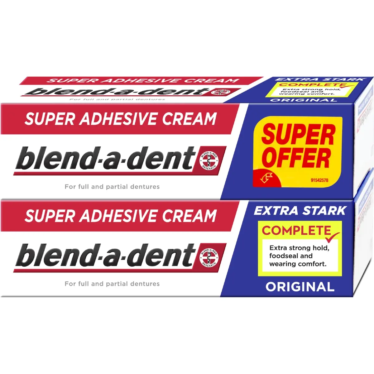 Blend a Dent protézisragasztó 2*47g