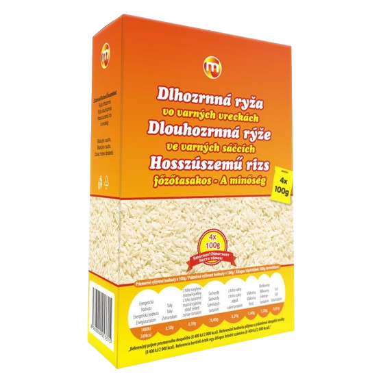 Rizs hosszúszemű főzőtasakos 4*100g