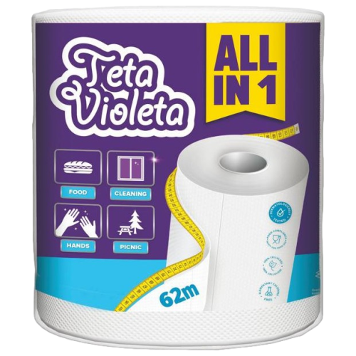 Violeta Allin1 papírtörlő 2rétegű 1tek