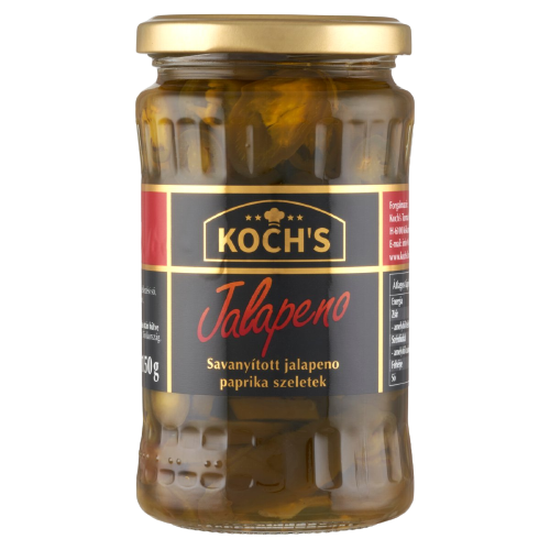 Jalapeno paprika szeletelt 350g