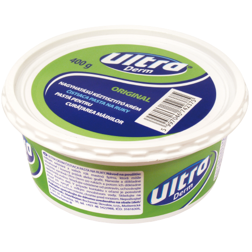 ULTRA DERM Kéztisztító krém 400 g