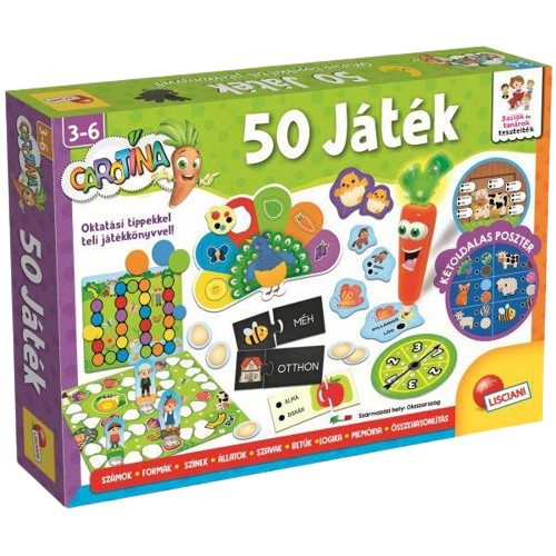 Carotina 50 játék