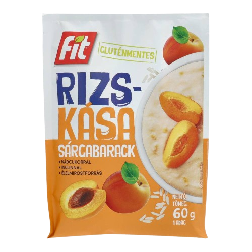 Fit rizskása sárgabarack 60g