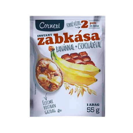 Cornexi zabkása 55g banános-csokis