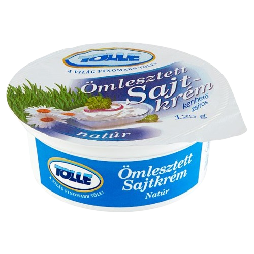 Tolnatej tolle ömlesztett  sajtkrém natúr 125g