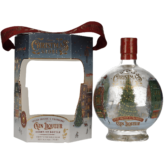 Christmas globe spiced orange&cranberry gin liquer 0.7l 20%
