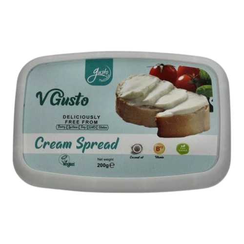 Gusto vegán natúr növényi kenhető krém 200g