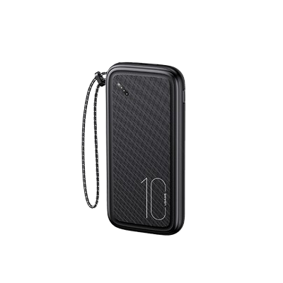 USAMS CD150 PB56 POWER BANK 10000MAH FEKETE