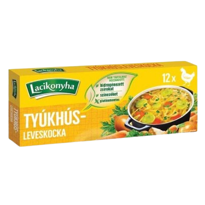 Lacikonyha Tyúkhúsleves-kocka 120g
