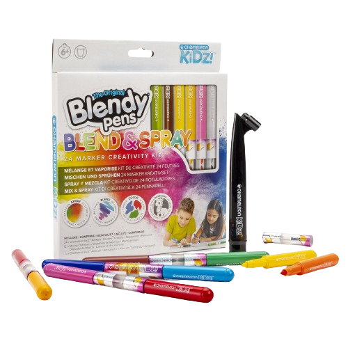 Chameleon Kidz Blend& Spray szett 24db filctoll