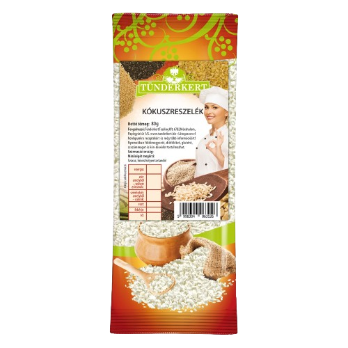 TÜNDÉRKERT Kókuszreszelék, 80 g