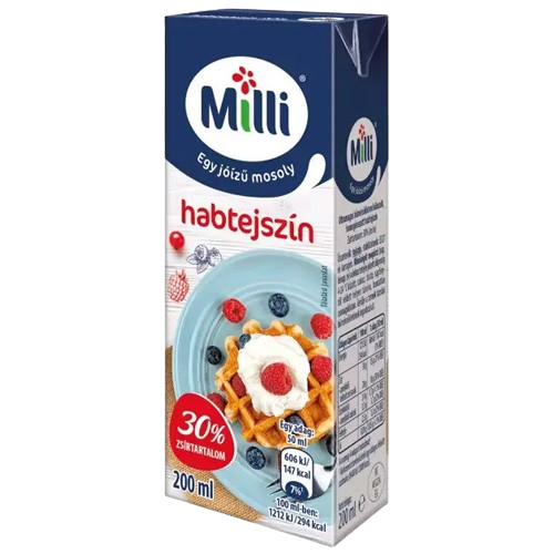 friesland milli habtejszín 30% UHT 200ml