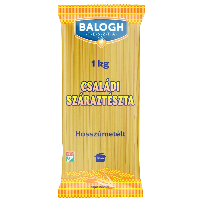 Balogh Családi tészta t.n. 1kg hosszúmetélt