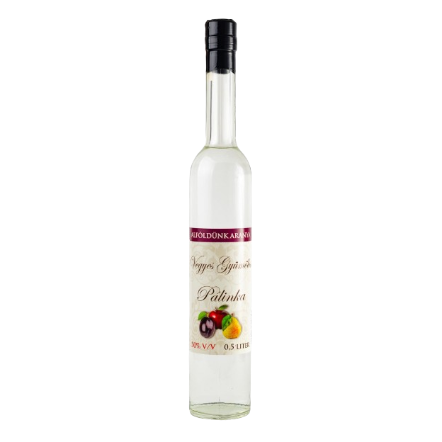 Alföldünk aranya vegyes gyümölcs pálinka 0,5L 50%