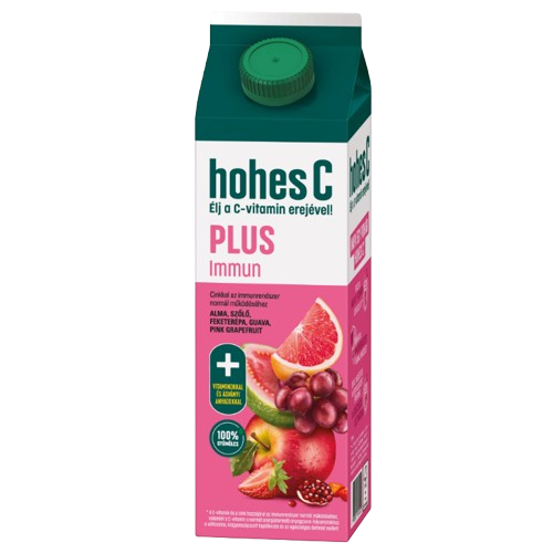 Hohes C Plus Cink alma-guava-fekete répa,pink grapefruit 100% 1l