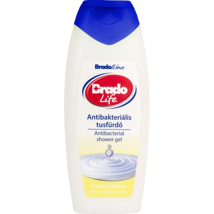Bradolife antibakteriális tusfürdő 400ml