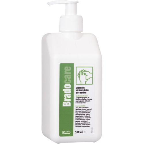 Bradocare kézápoló krém aloe vera 500ml
