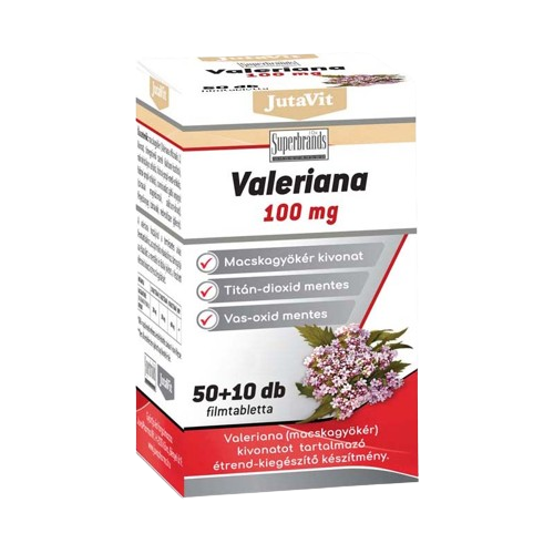 Jutavit Valeriana 100mg tabletta 50+10x