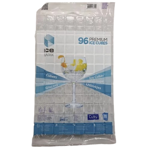 Jégkocka cuby flat-pack 2kg
